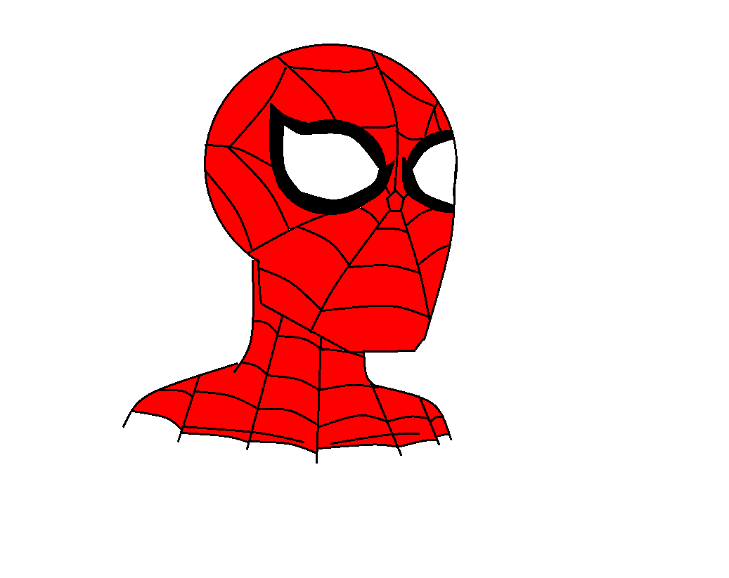 Spider-Man head by scifiguy9000 on DeviantArt