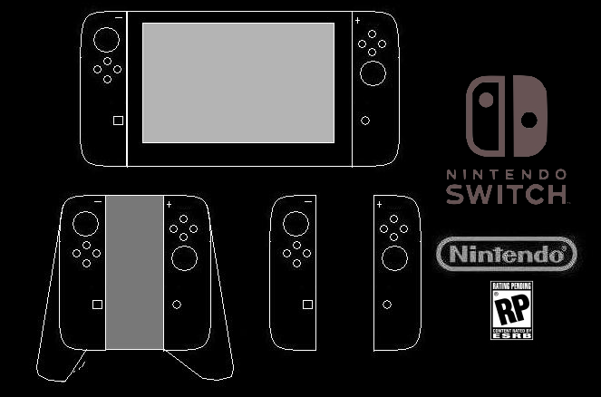 Drawing of a Nintendo Switch by dannyvasquez on DeviantArt