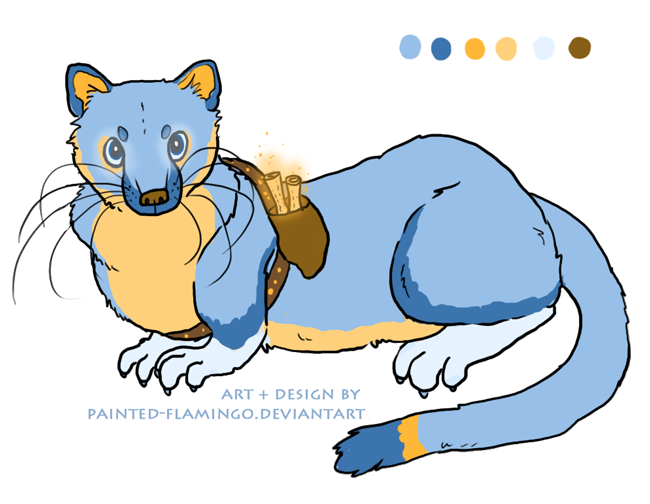Stoat Layout Stoat Design by painted-flamingo on DeviantArt