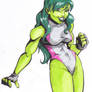 Girly Hulk lady