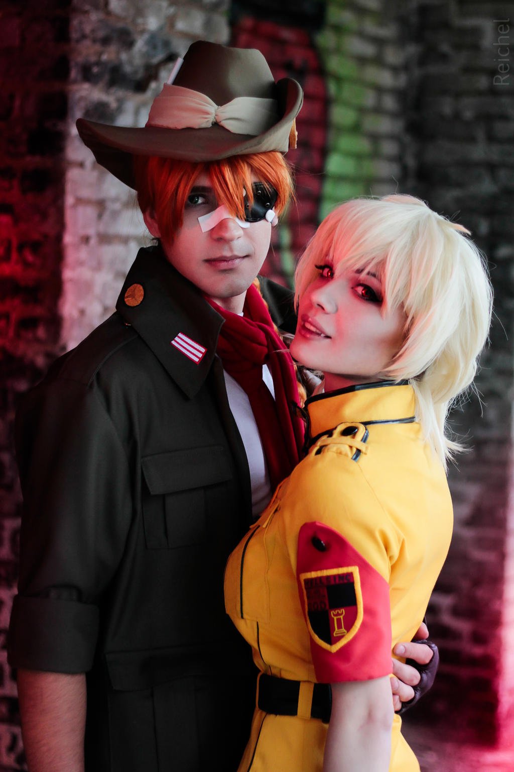 HELLSING Ultimate - Pip x Seras by Harusame-chan on DeviantArt