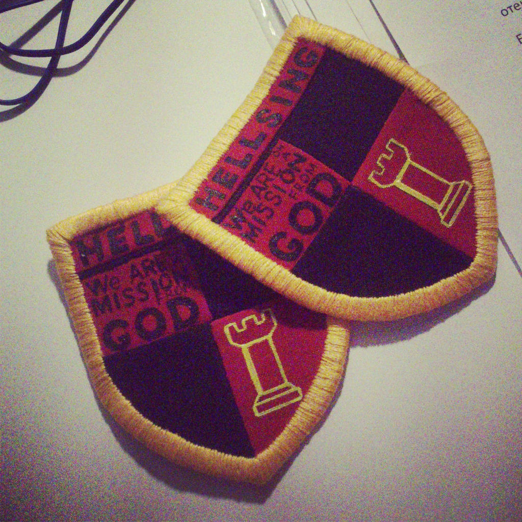 Hellsing cosplay patches by Harusame-chan on DeviantArt