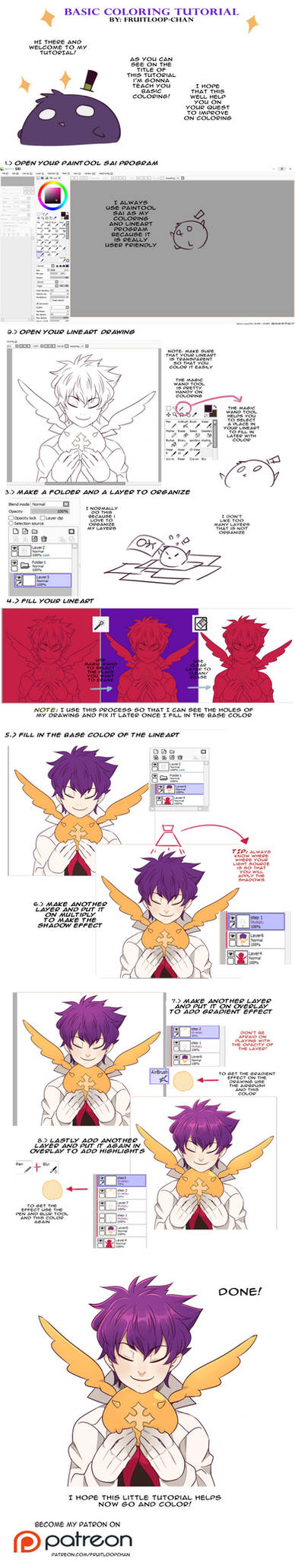 Basic coloring Tutorial