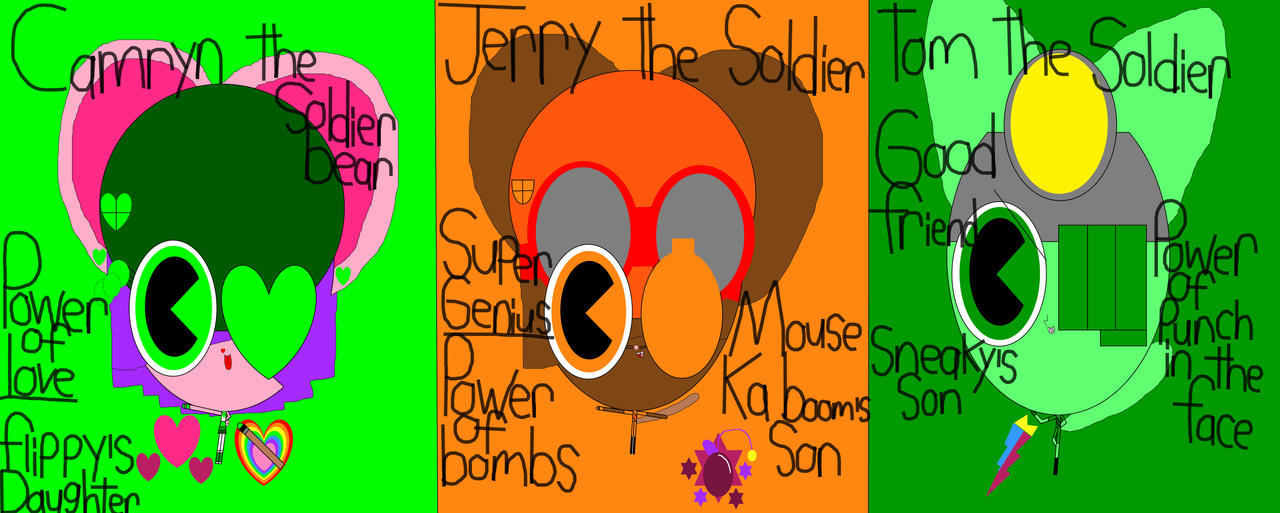 Tom and Jerry and Camryn the Super Hero Kids by SoldierBearPower on ...