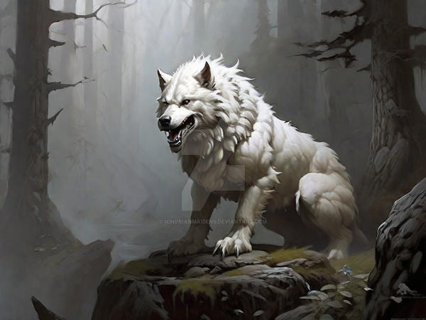 White Dire Wolf Fantasy Art 05 By IchorianMaidens On DeviantArt white-dire-wolf-fantasy-art-05-by-ichorianmaidens-on-deviantart
