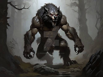 AI fantasy art werewolf (3)