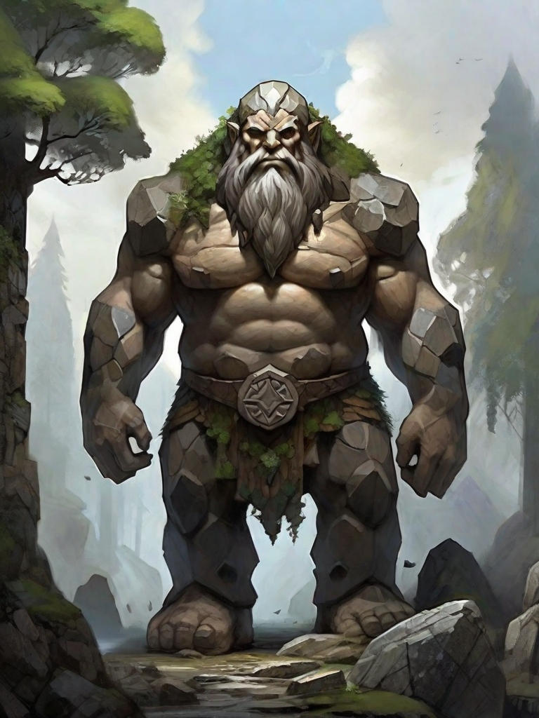 Deviantart Giants Rocks Stone Giant Fantasy Art 02 by IchorianMaidens on DeviantArt