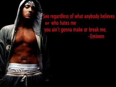 Best Eminem Quote