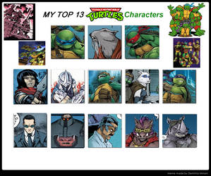 Top 13 Tmnt Characters Blank Meme By Steveanime-d8