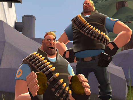 Tiny Heavy playing