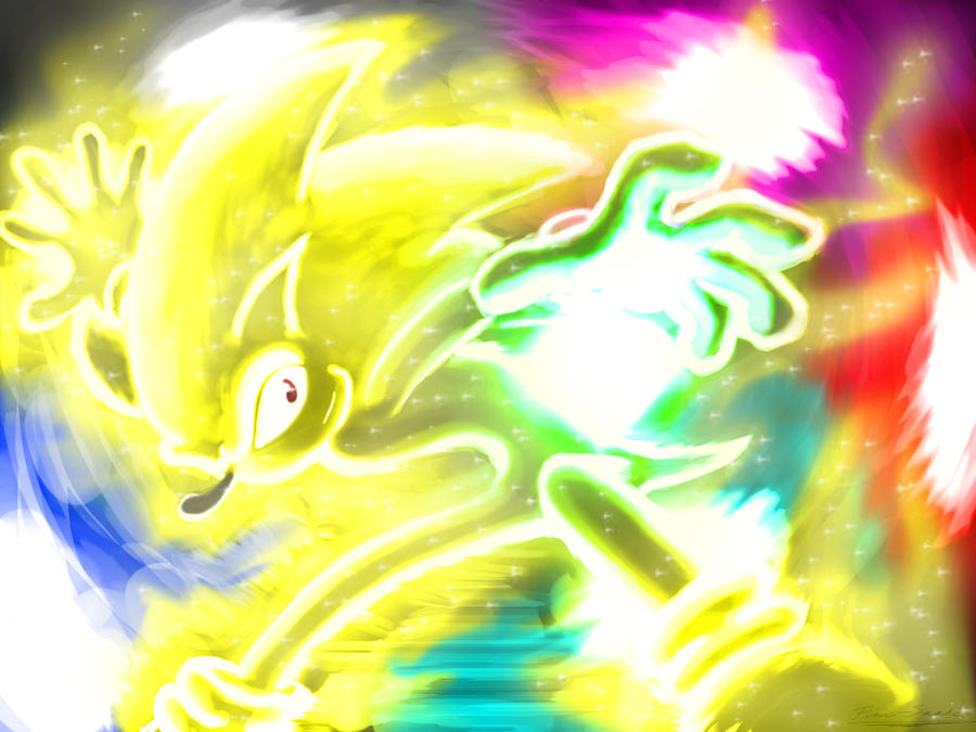 Super Sonic Colors by Fin-Snake on DeviantArt