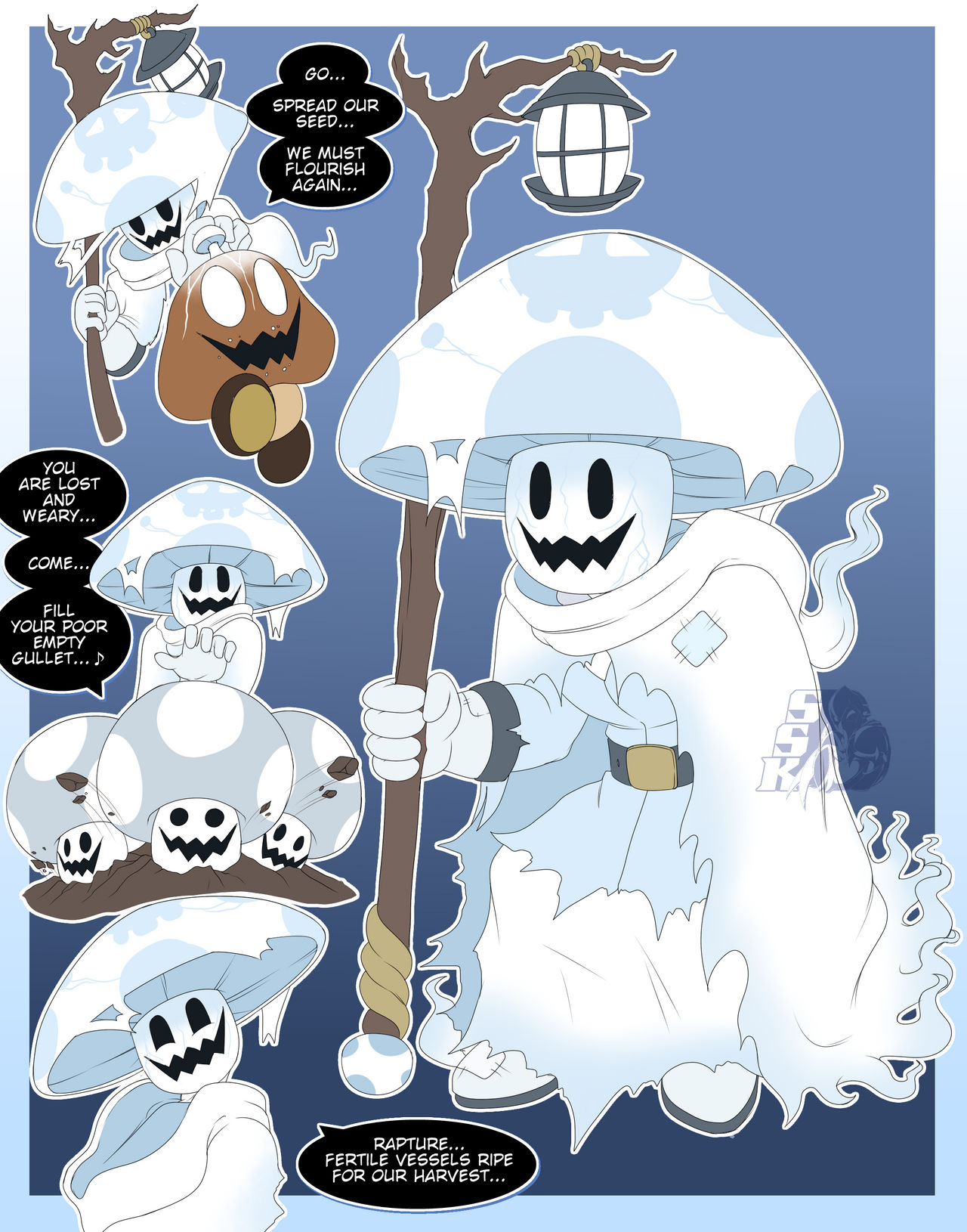 Shadowy Toad Onidi the Ghoul Toad by ShadowScarKnight on DeviantArt
