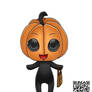 Pumpkin Head Chibi Stock