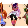 Witchy Baby Adopts 3 SOLD