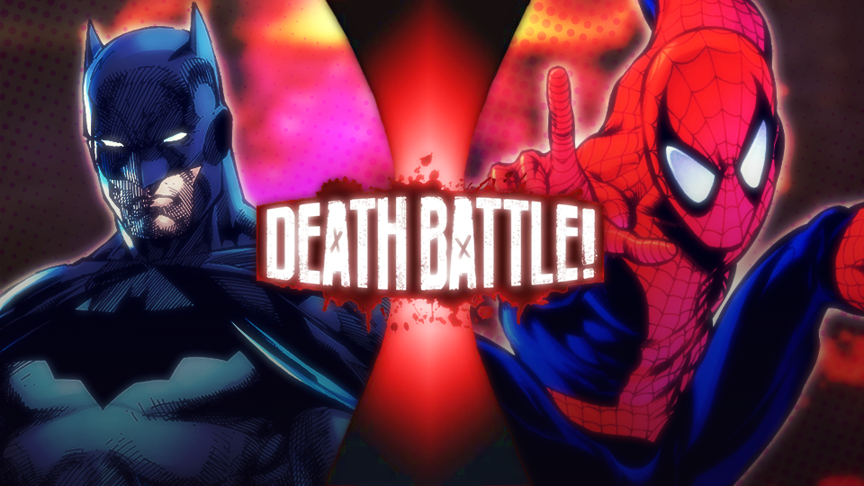 Batman vs Spiderman Death Battle Fan Art by ribbitheatre on DeviantArt