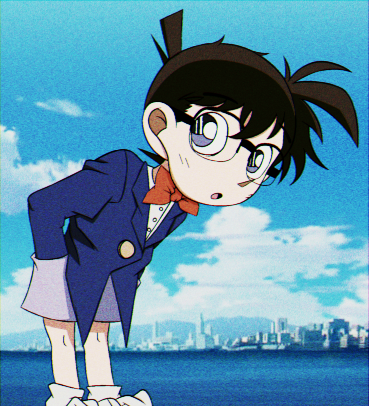 90s anime aesthetic Detective Conan by ribbitheatre on DeviantArt