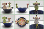 Katamari candy dish by TK421LovesYou