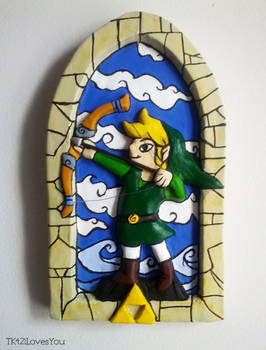 Link in relief