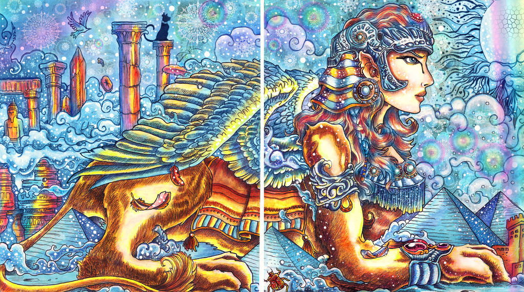 Spinx Deviantart Sphinx by XeniaMorozova on DeviantArt