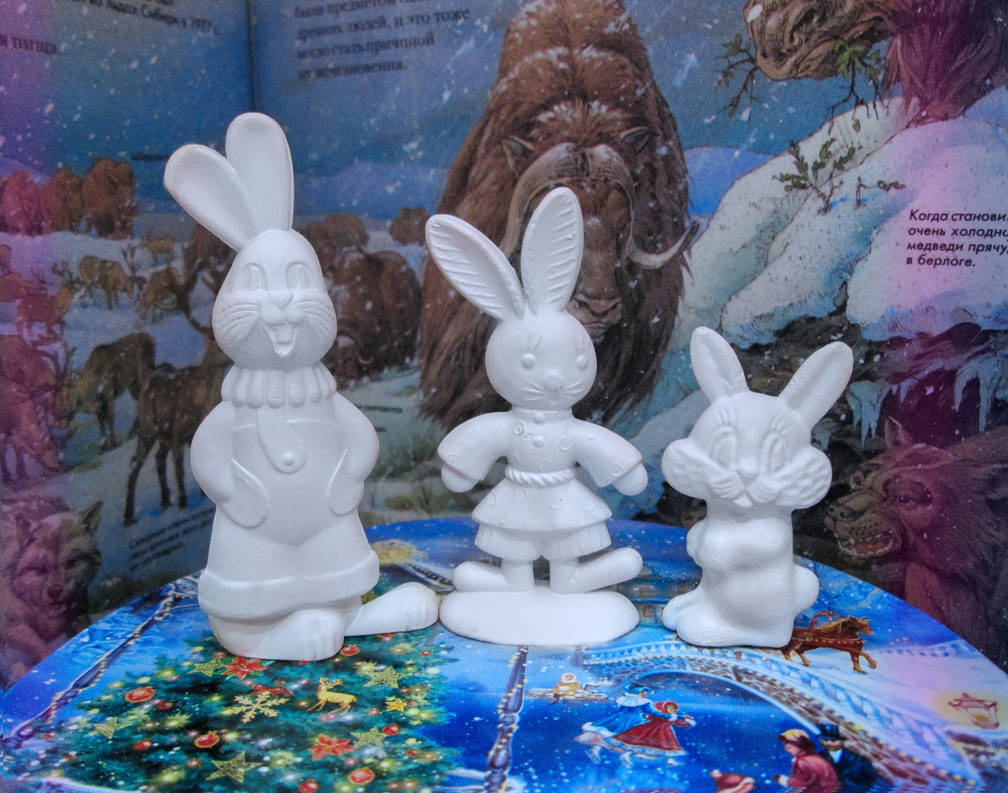 rabbit minifigures CCCP by XeniaMorozova on DeviantArt