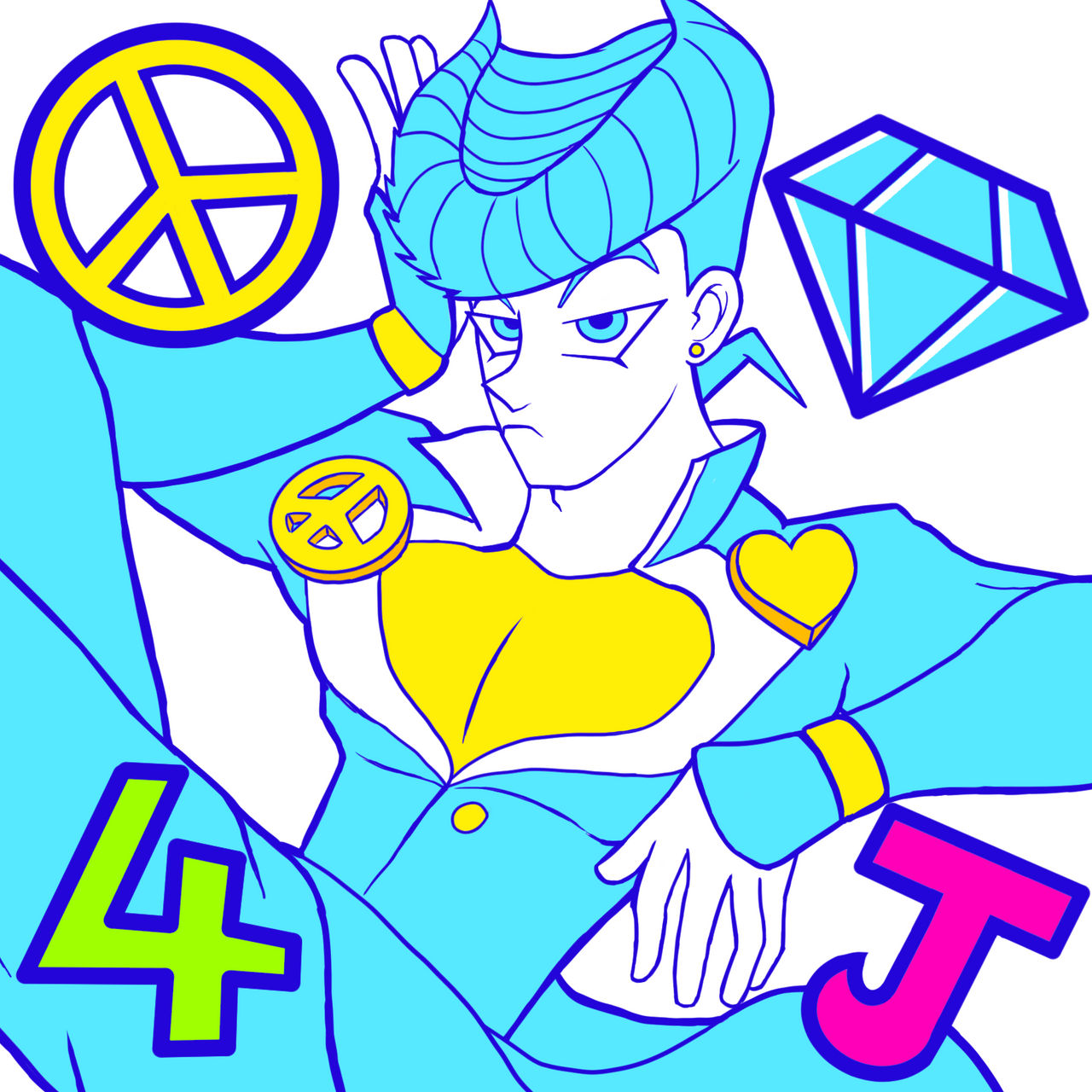 Josuke 4 by fernandoazull on DeviantArt
