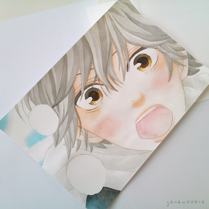 Ao haru ride render by Koukochiisaki on DeviantArt