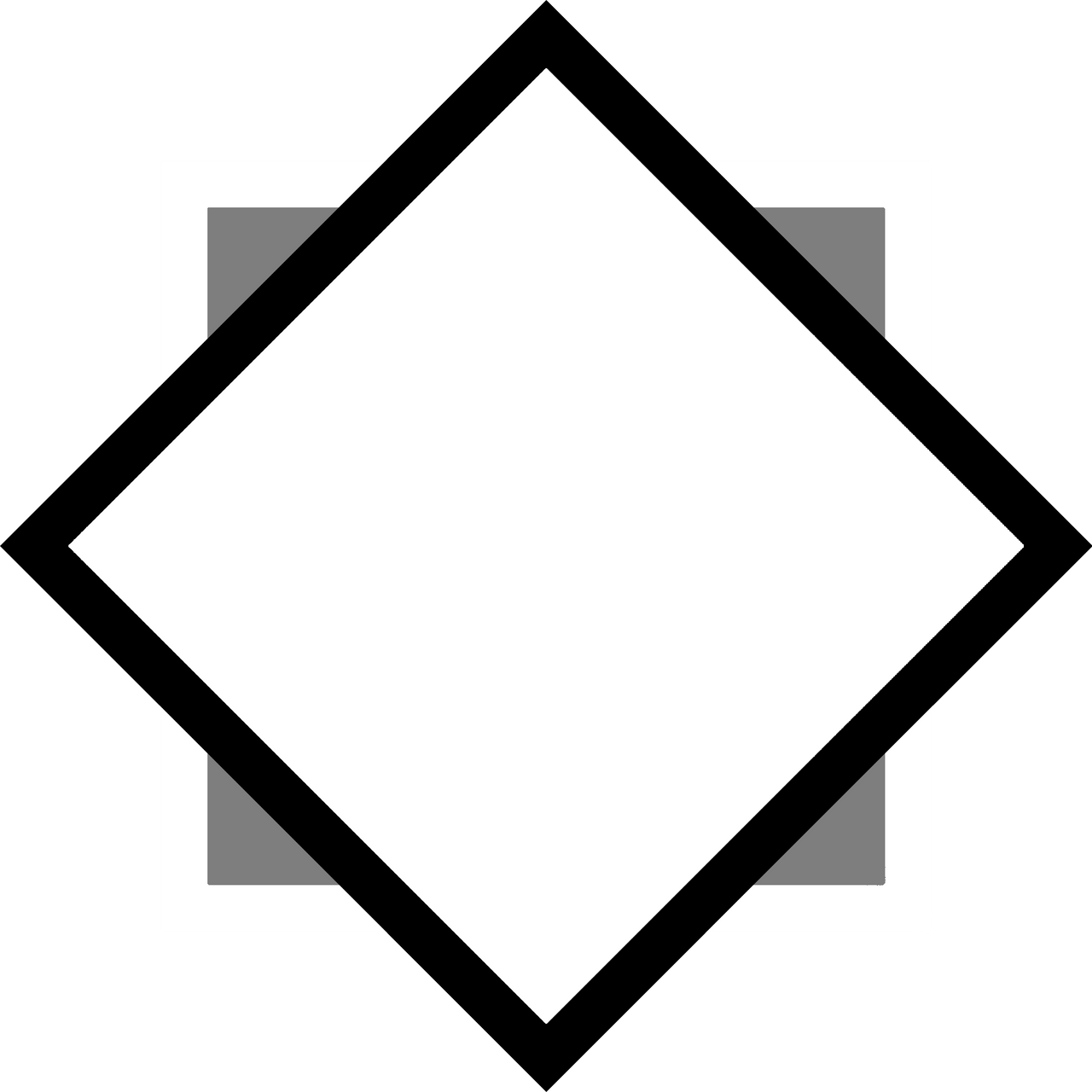Overlapping Diamond Triangle overlapped diamonds symbol by neo-pronouns on DeviantArt