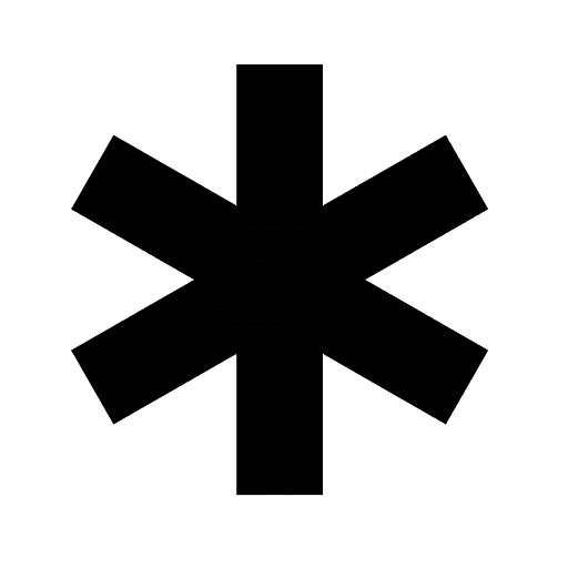 asterisk symbol by neo-pronouns on DeviantArt