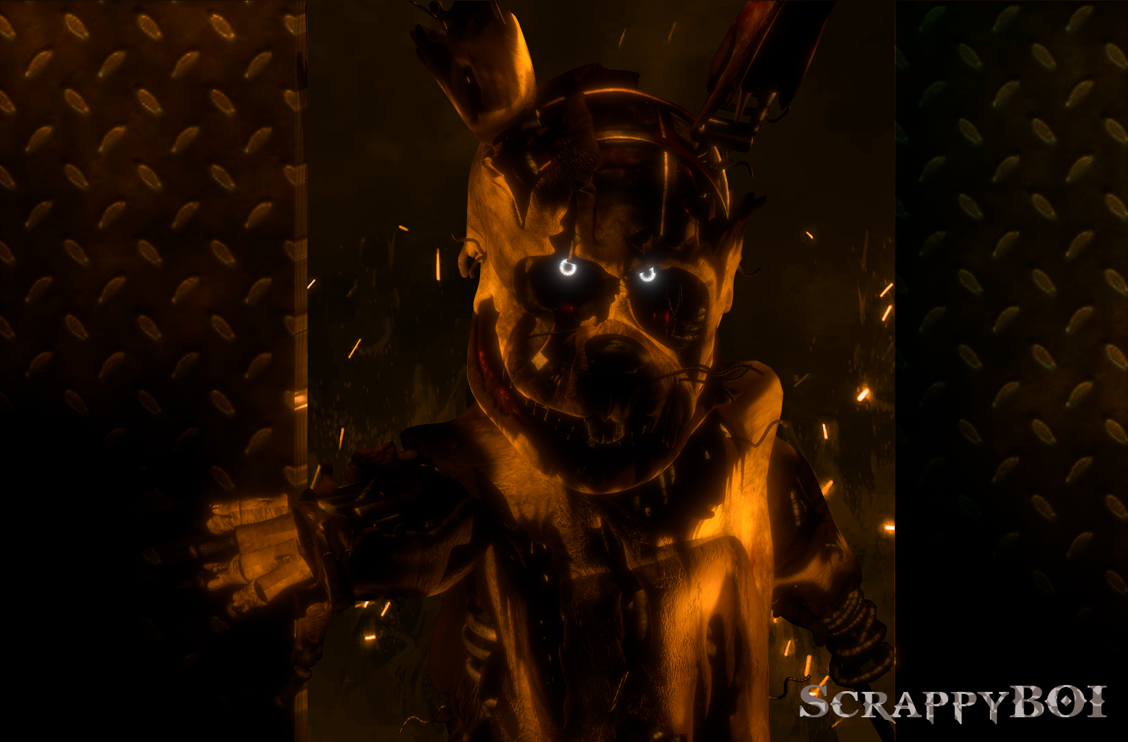 Pizza Springtrap (credits go to RealTheEndCrafter & Scrappyboi