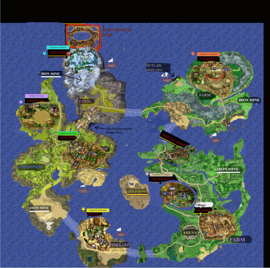 dq8 Map FinishedENLARGED by GlowDuskCold on DeviantArt