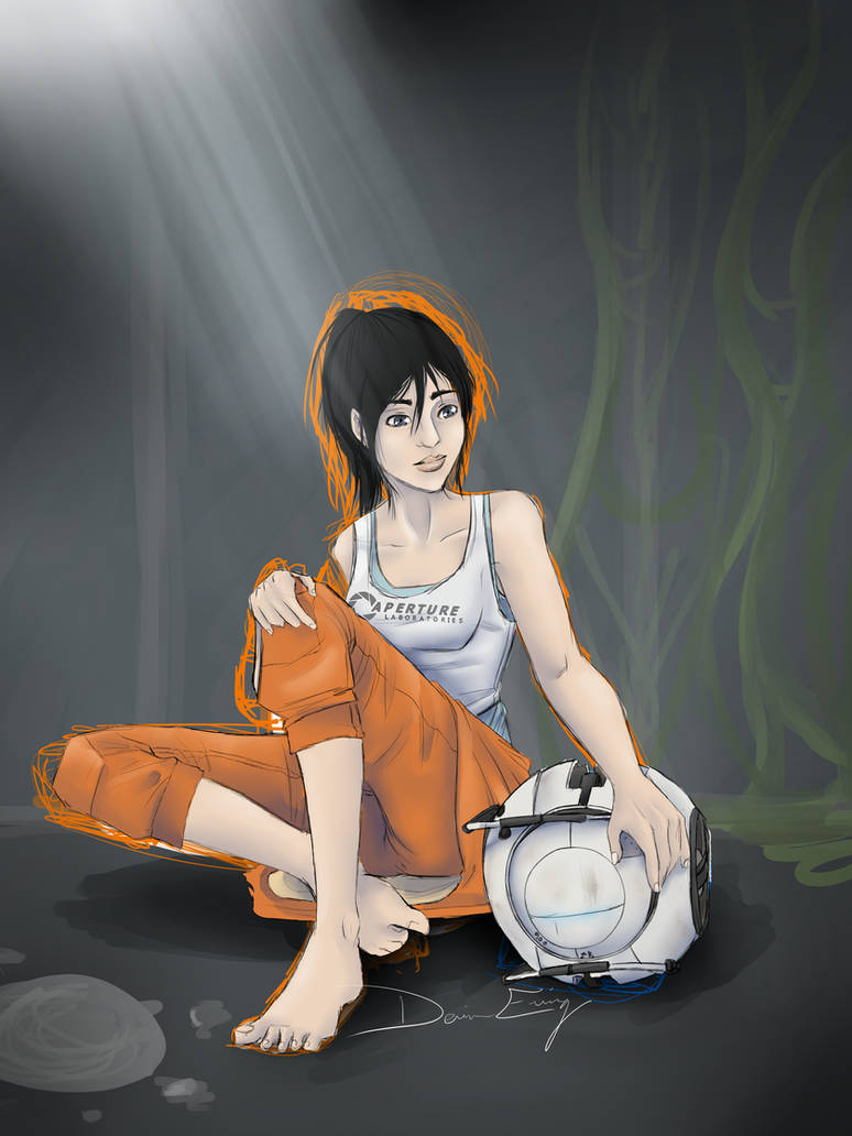 Chell portal 2 feet фото 8