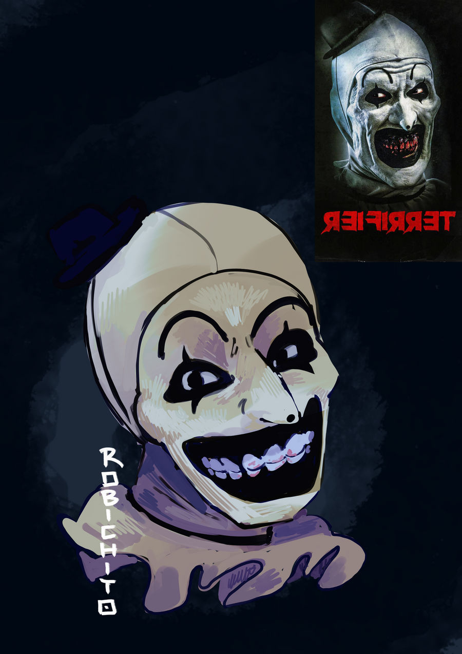 Terrifier Fanart! | Art the Clown by Robichito on DeviantArt