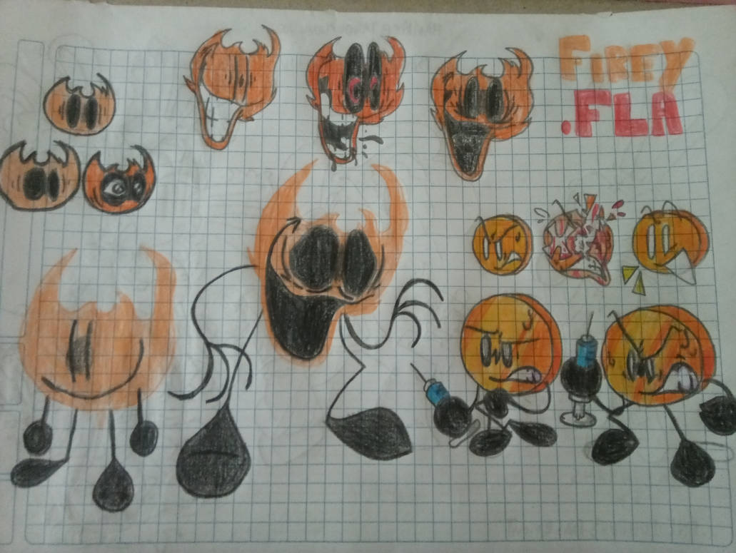 Firey.Fla vs coiny / FNF Bloody Apple Show by tailsfox2022 on DeviantArt