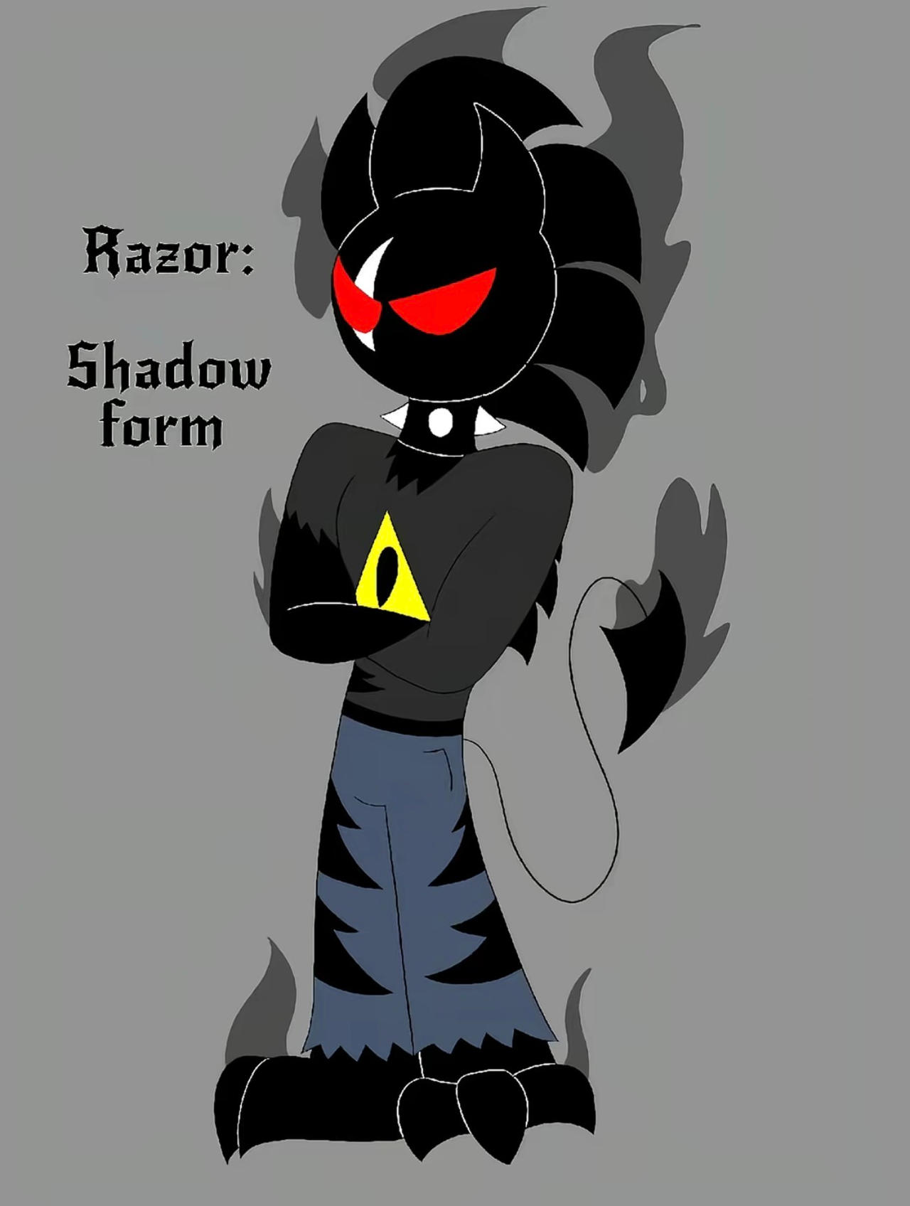 Razor's shadow form by FoxyLover3YT on DeviantArt