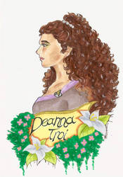 Deanna Troi Sticker