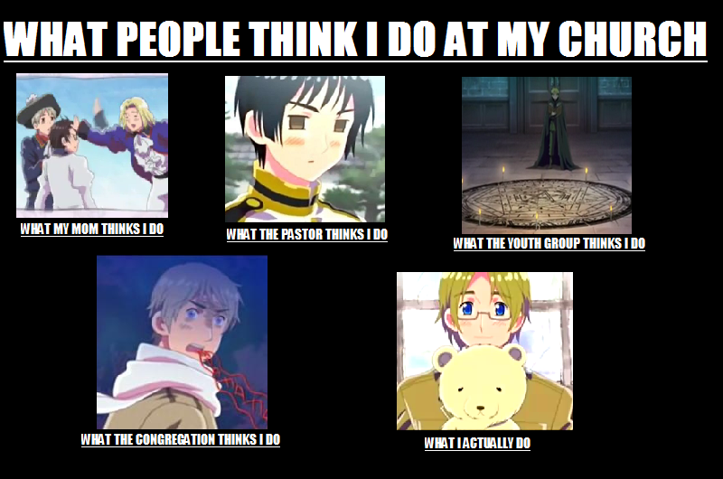 What REALLY Goes On In My Church - Hetalia Style