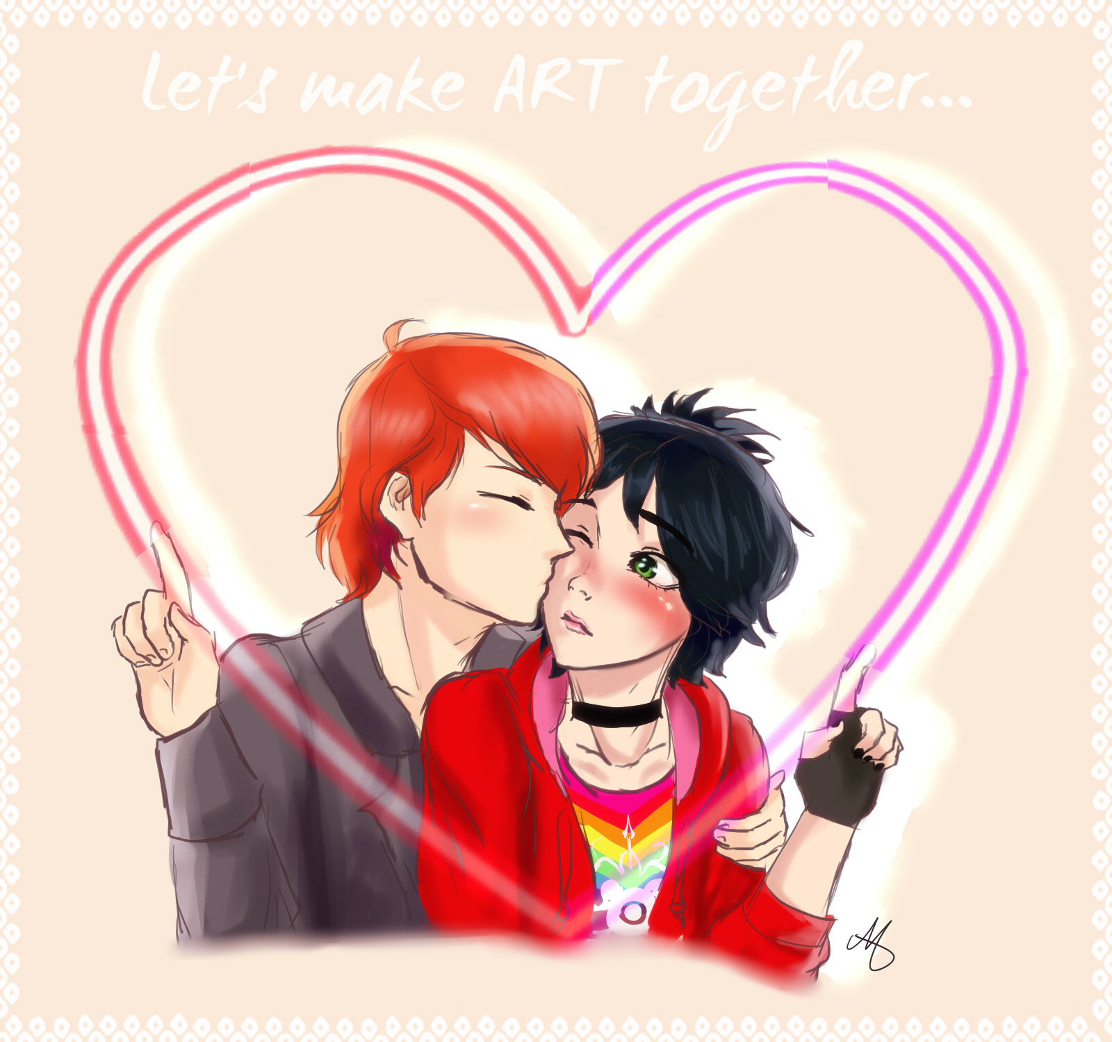 Nathaniel x Marc - Miraculous Ladybug by RadiantBerry02 on DeviantArt