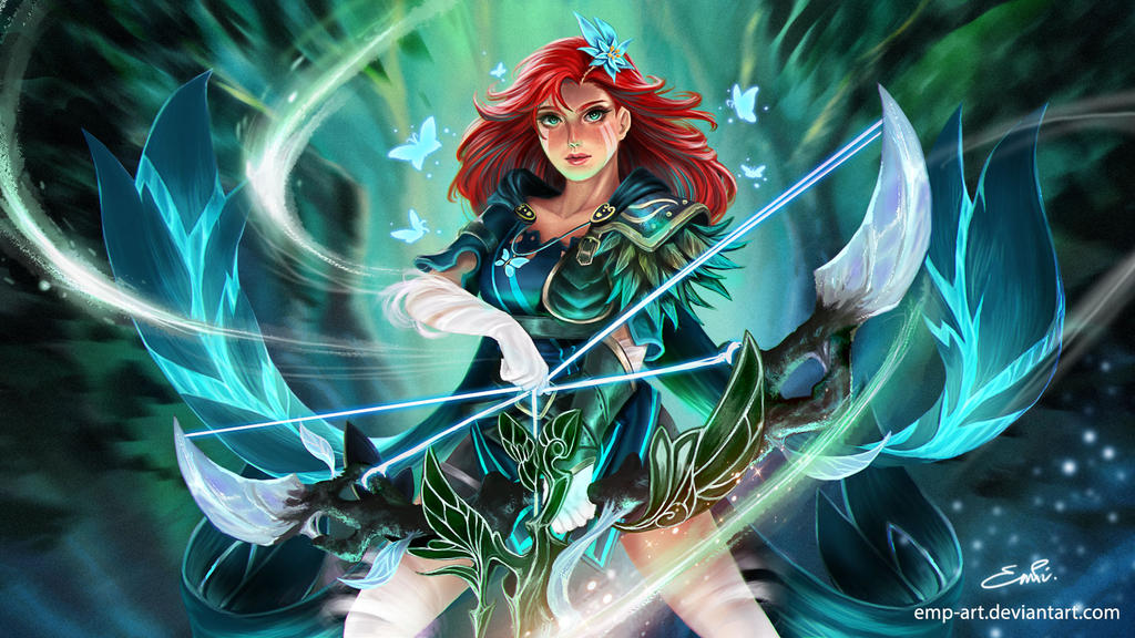 Windranger-Arcana Fanart