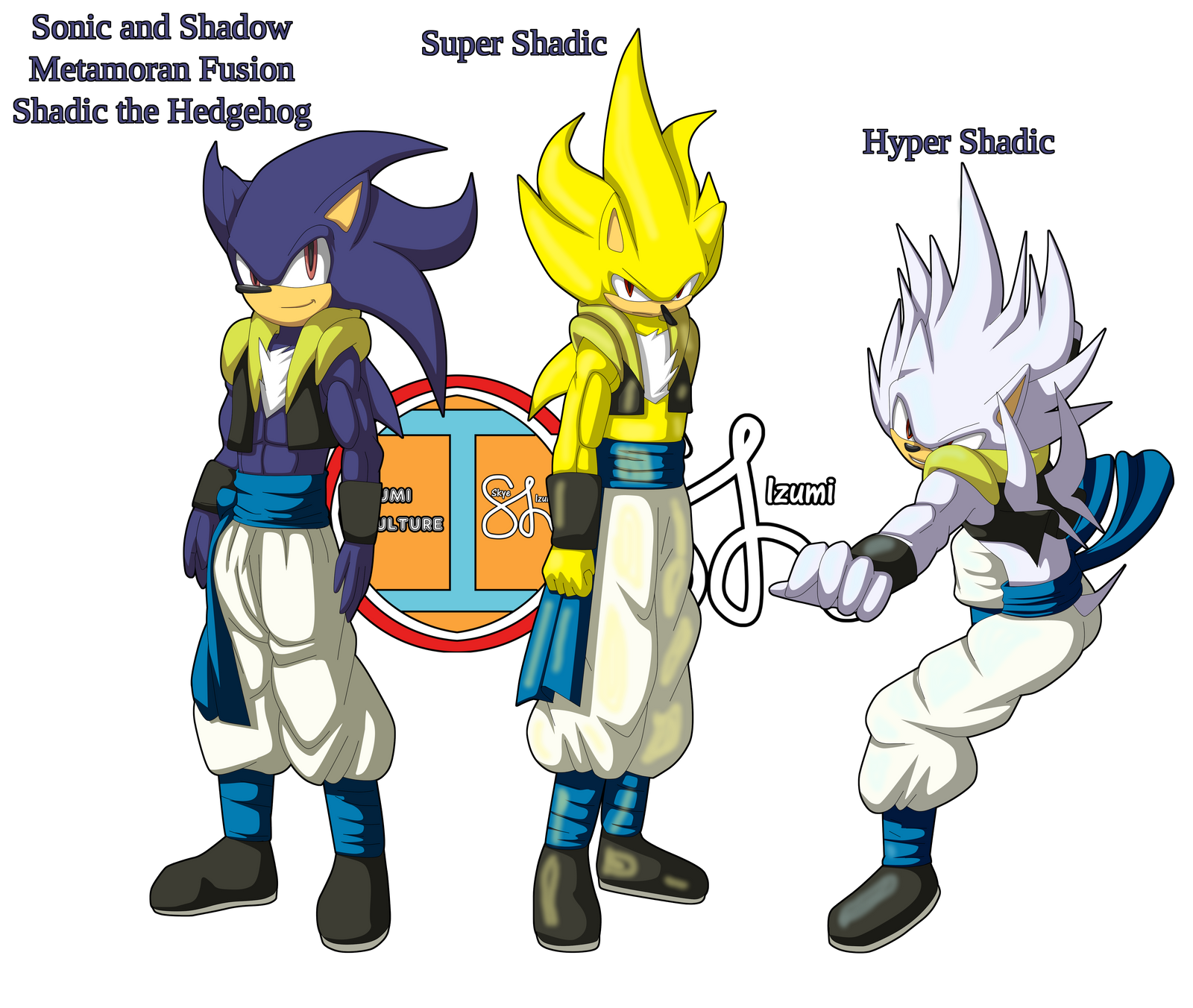 Does the chaos control fusion of shadow and sonic (Shadic) have a