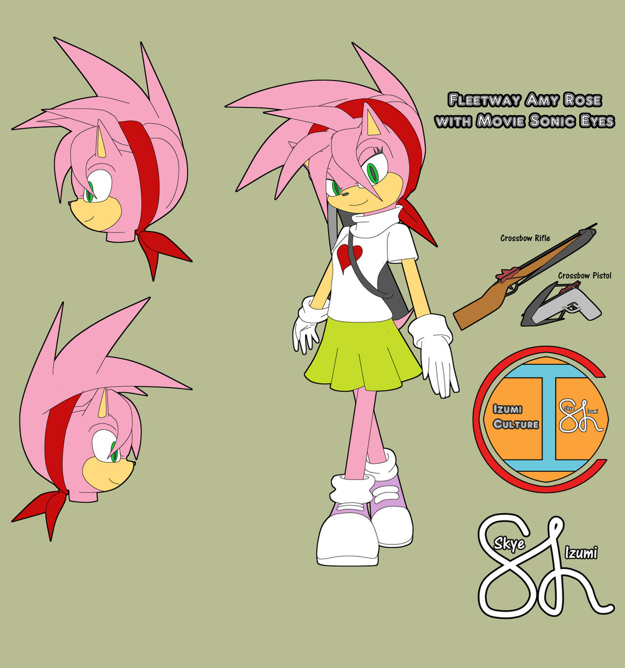 Sonic, Amy Rose, Shadow - Pirate Arts - Drawings & Illustration, Childrens  Art, TV Shows & Movies - ArtPal