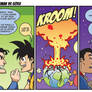 Superman Vs Goku (I didn't make the comic)