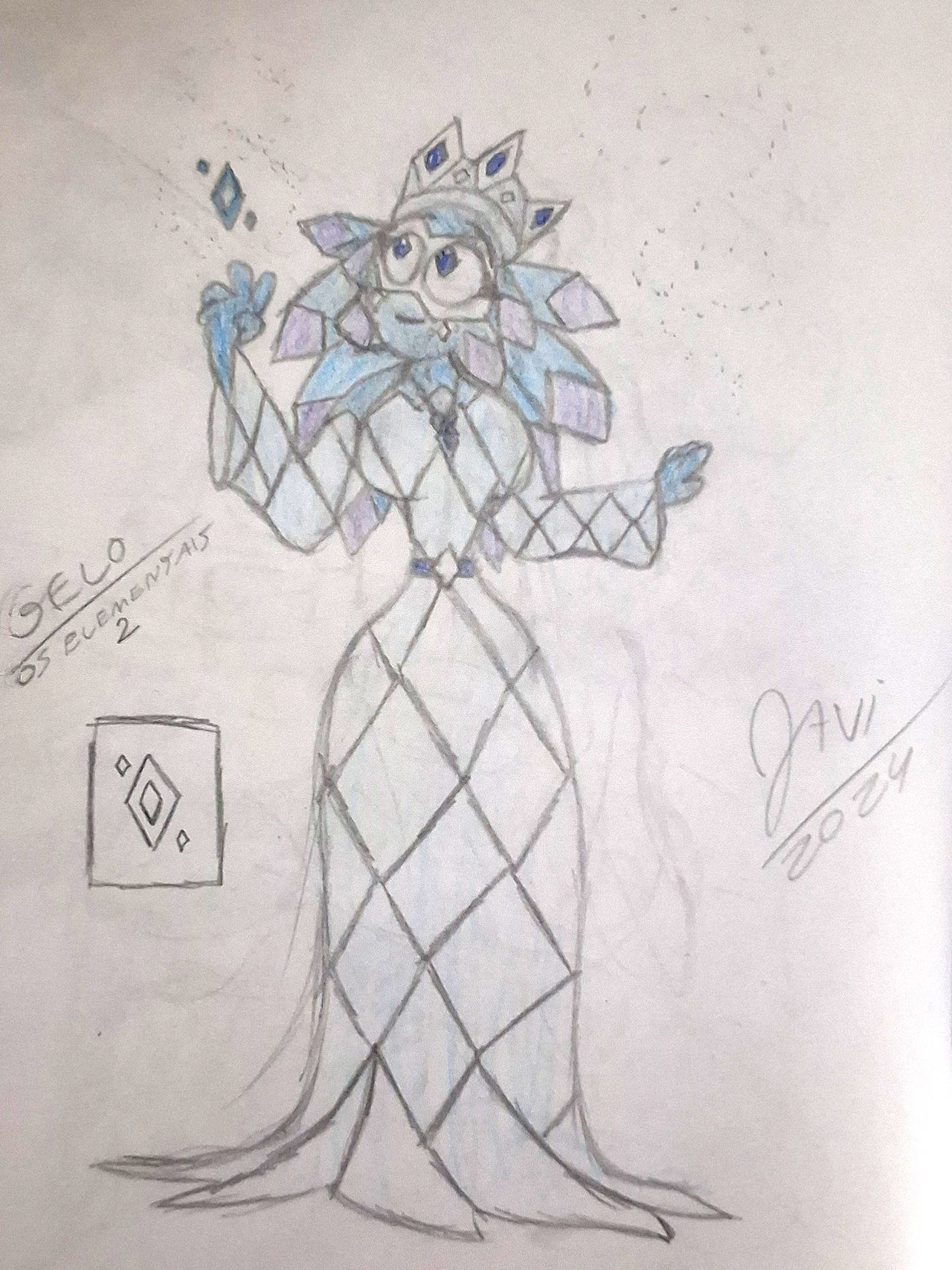 Ice - The Elementals (My OC) by davistudios12 on DeviantArt