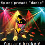 No one pressed dance