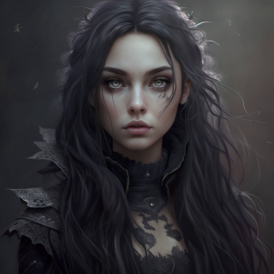 goth woman IA by MysticMarathon on DeviantArt