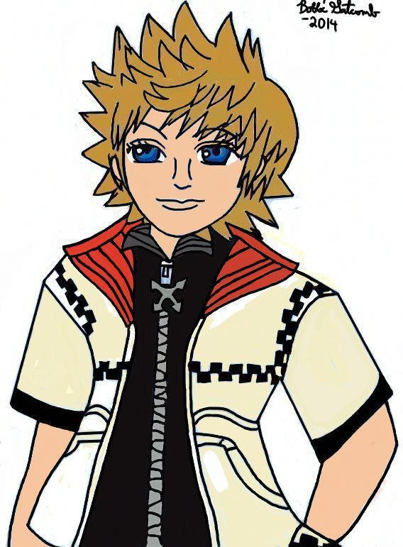 Kingdom Hearts Roxas by Riverchu-kun on DeviantArt