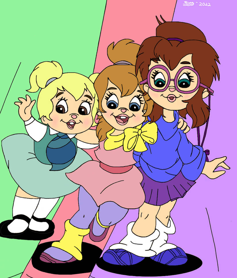 4 Chipettes The Chipettes-Spotlights by Riverchu-kun on DeviantArt