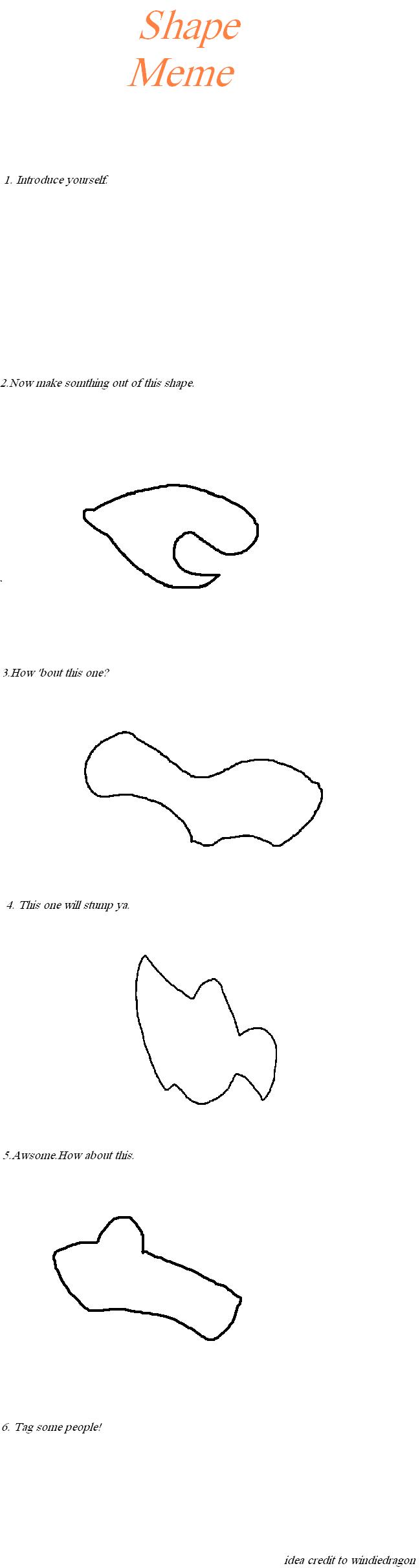 Shape Meme by wolfsmoon22 on DeviantArt