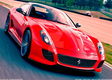 Ferrari 599 GTO Picture Edit