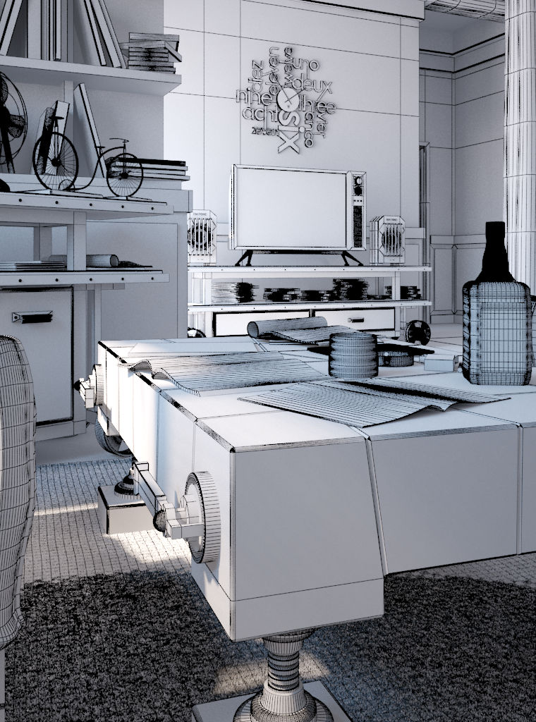 Interior Design - Render Mesh by Lss13 on DeviantArt
