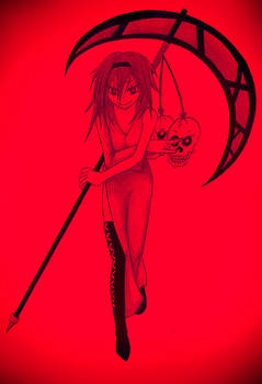 Creepy Shinigami Girl